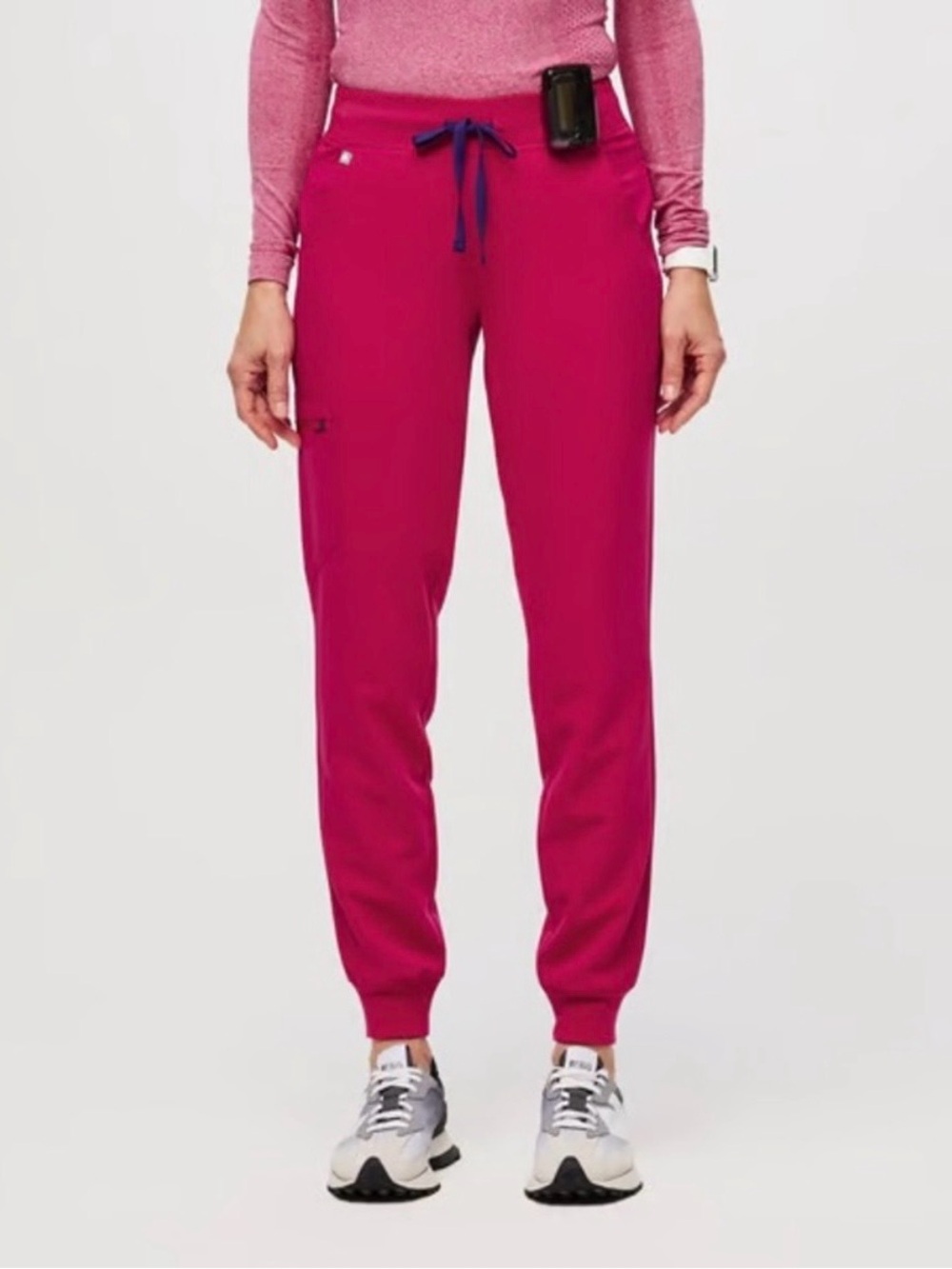 Figs Zamora Jogger Scrub Pants Limited Edition Ultra Rose Size S